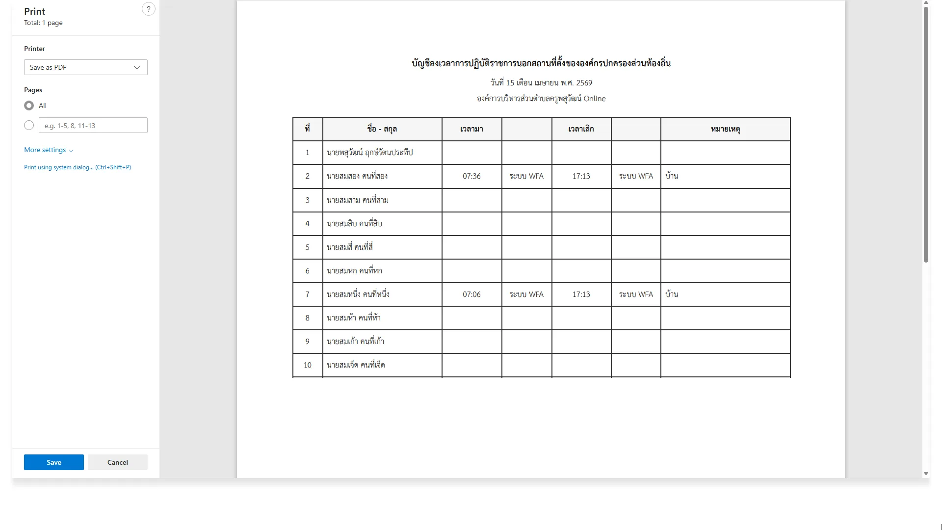 ระบบ Work From Anywhere รูปที่ 6